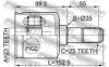 FEBEST 1211-LAN Joint, drive shaft